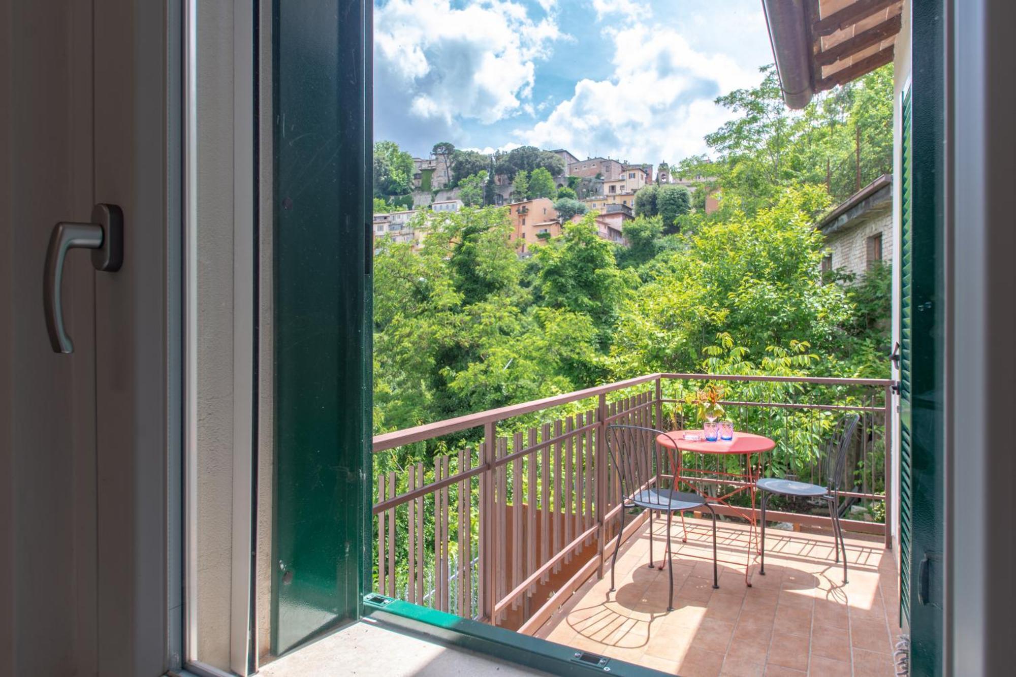 Galteri Housing 1 Terrazzo Privato Con Vista Apartman Perugia Kültér fotó